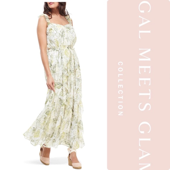 Gal Meets Glam Cheryl Ruffled Maxi Dress - Picture 2 of 3